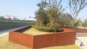 滨海耐候钢挡土墙